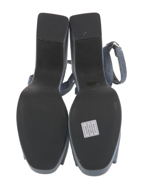 Coperni Denim Slingback Pumps