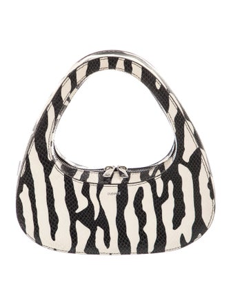 Coperni Embossed Leather Top Handle Bag