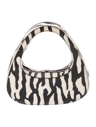 Coperni Embossed Leather Top Handle Bag