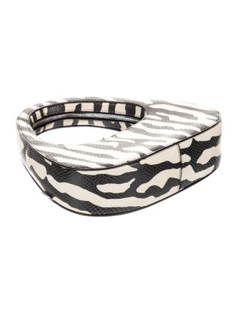 Coperni Embossed Leather Top Handle Bag