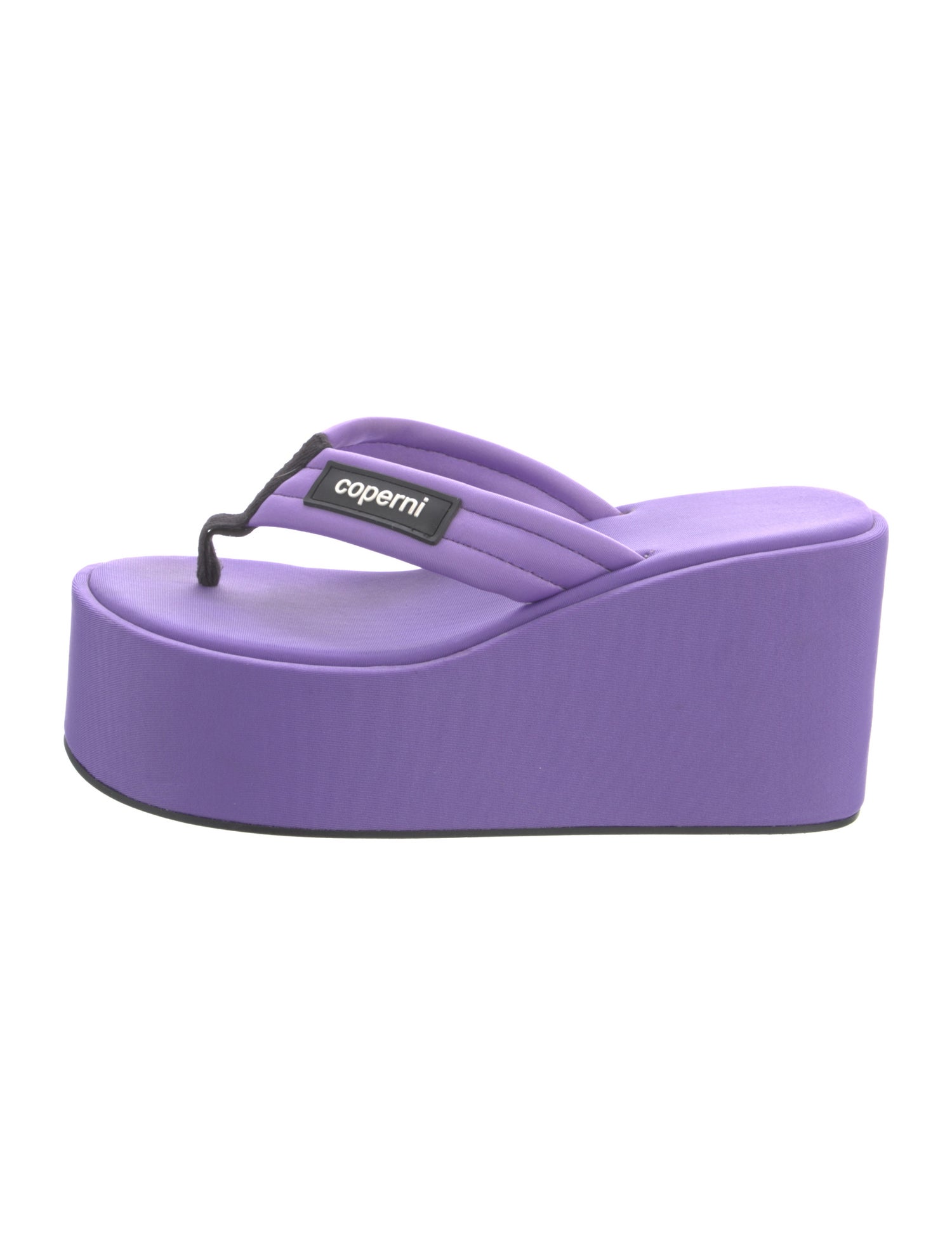 Coperni Satin Flip Flops