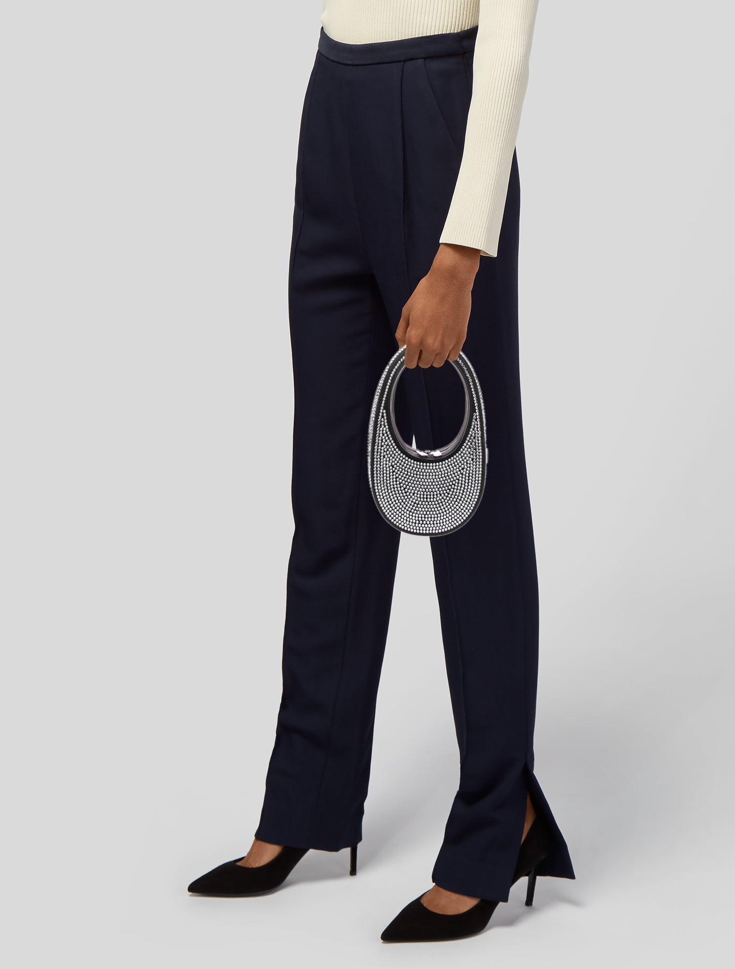 Coperni Satin Evening Bag