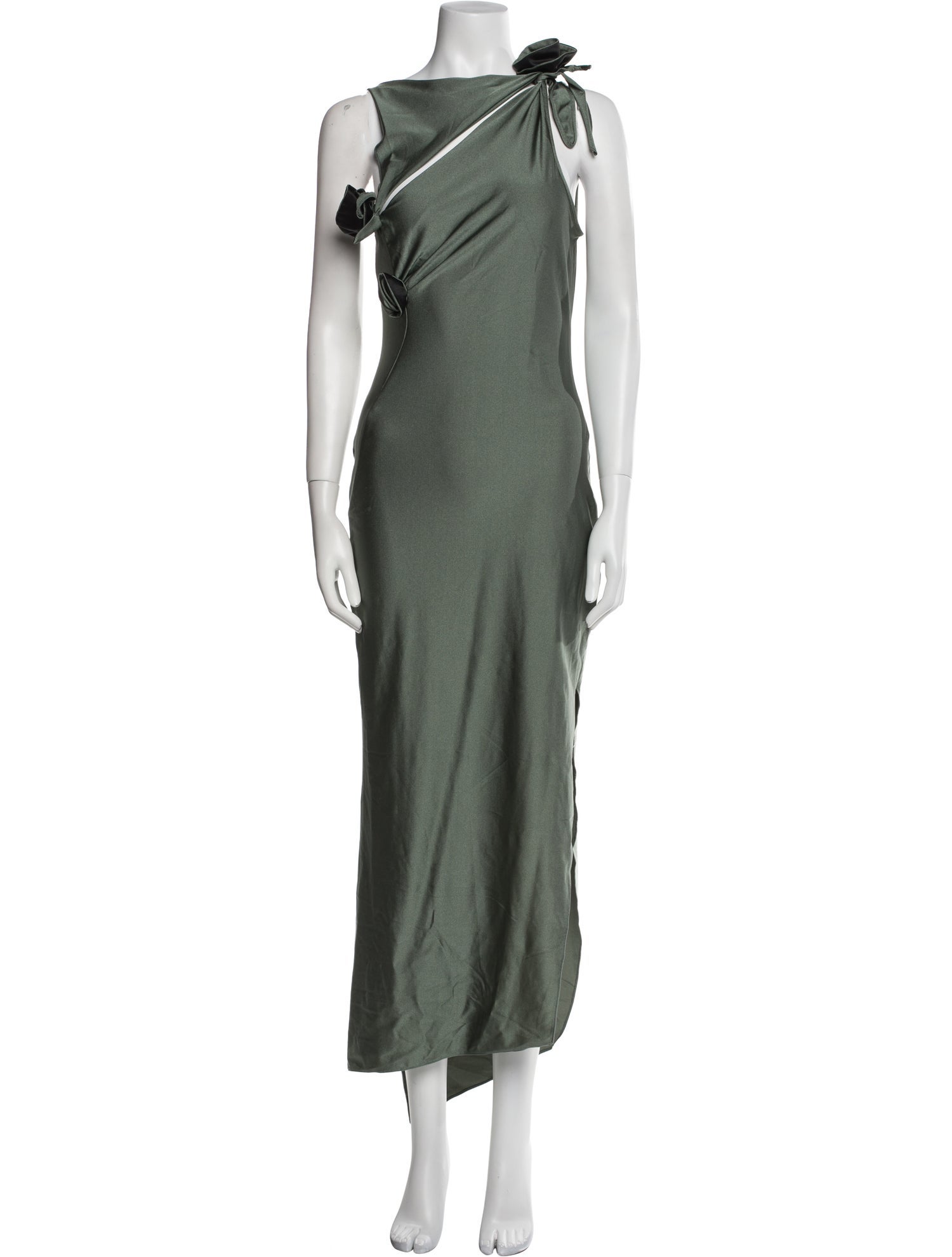 Coperni One-Shoulder Long Dress