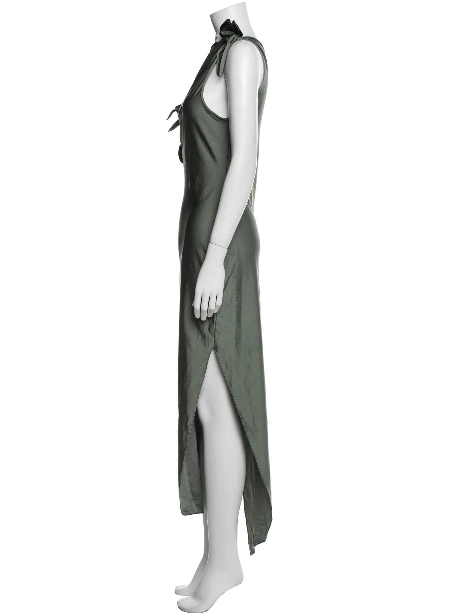 Coperni One-Shoulder Long Dress