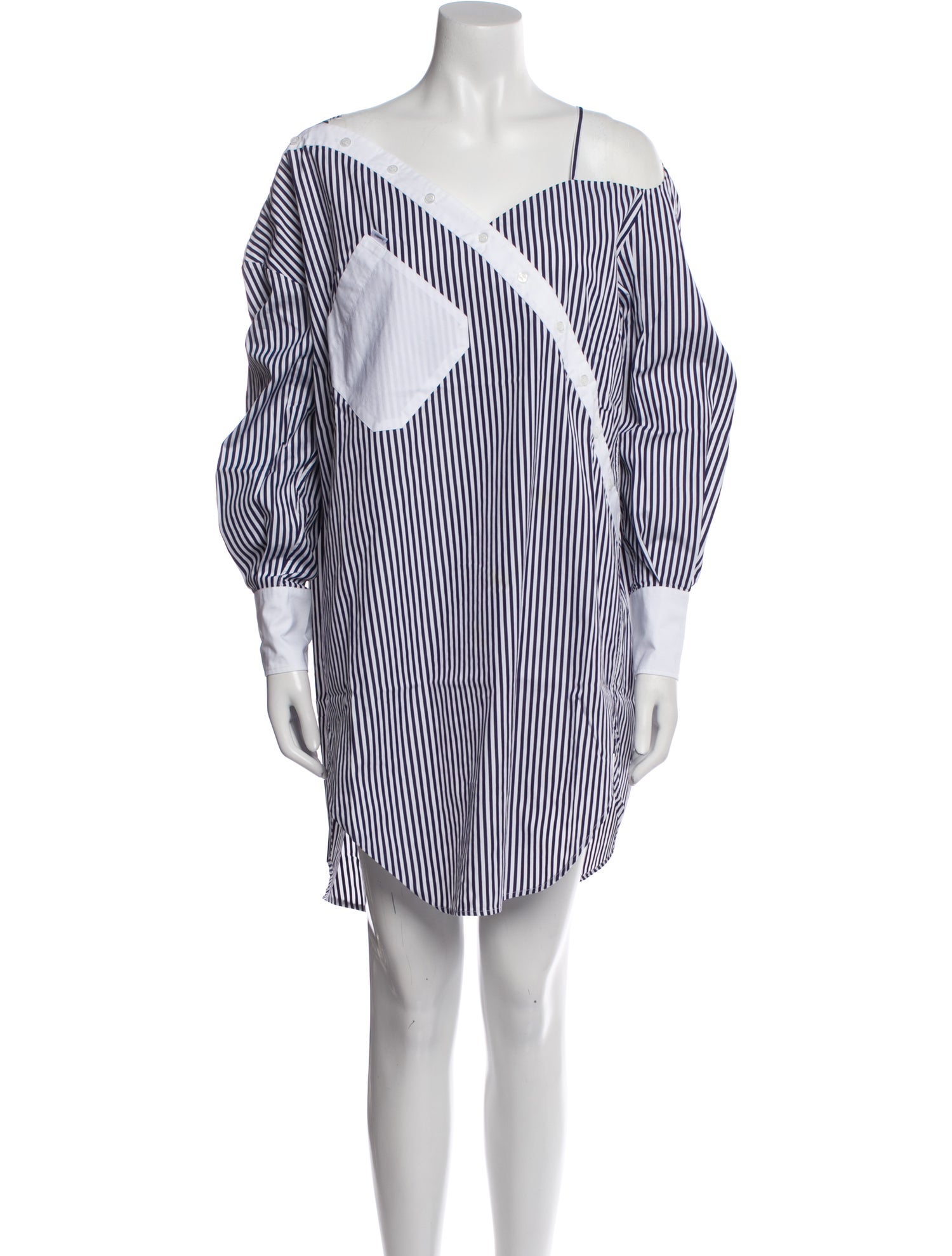 Coperni Striped Mini Dress