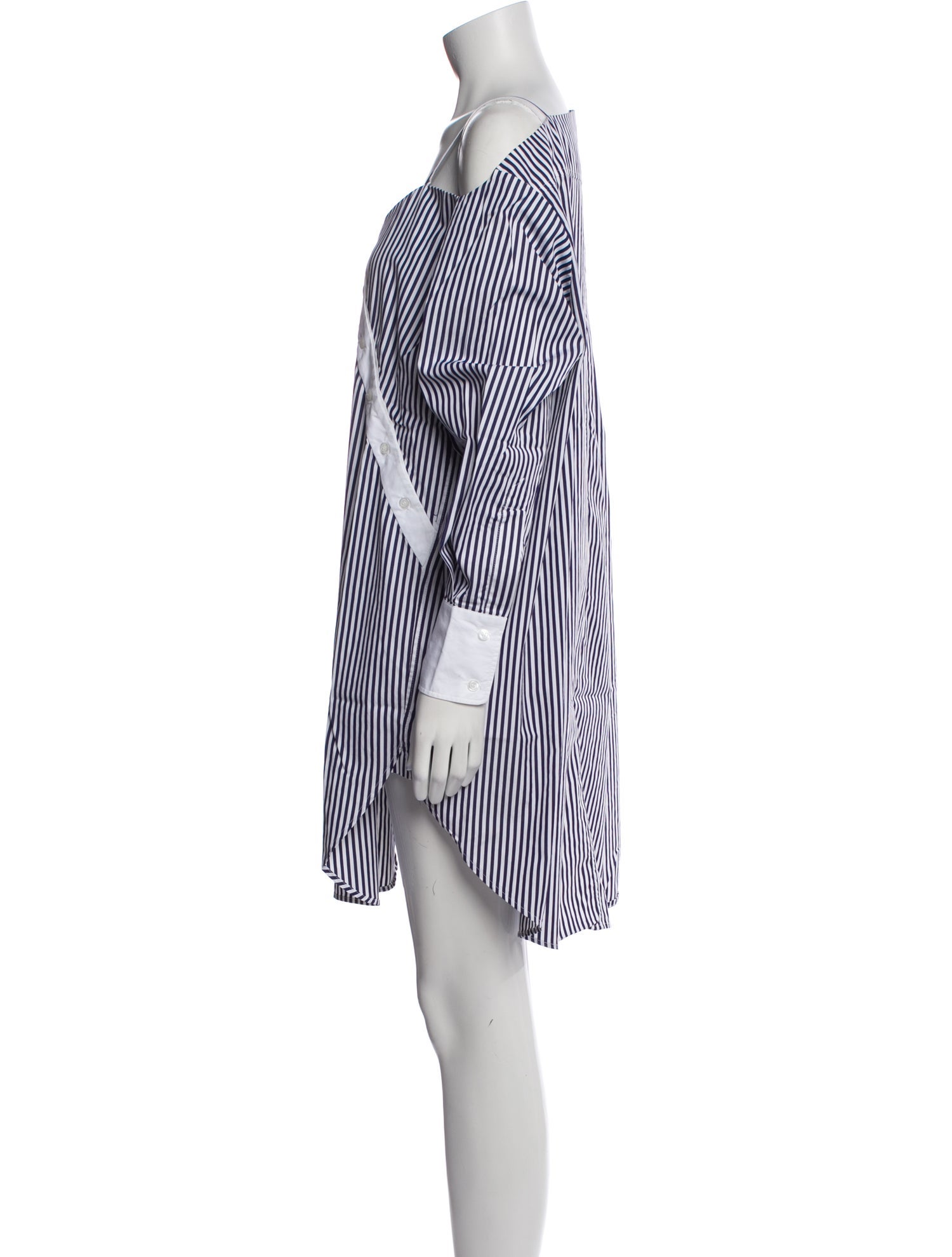 Coperni Striped Mini Dress