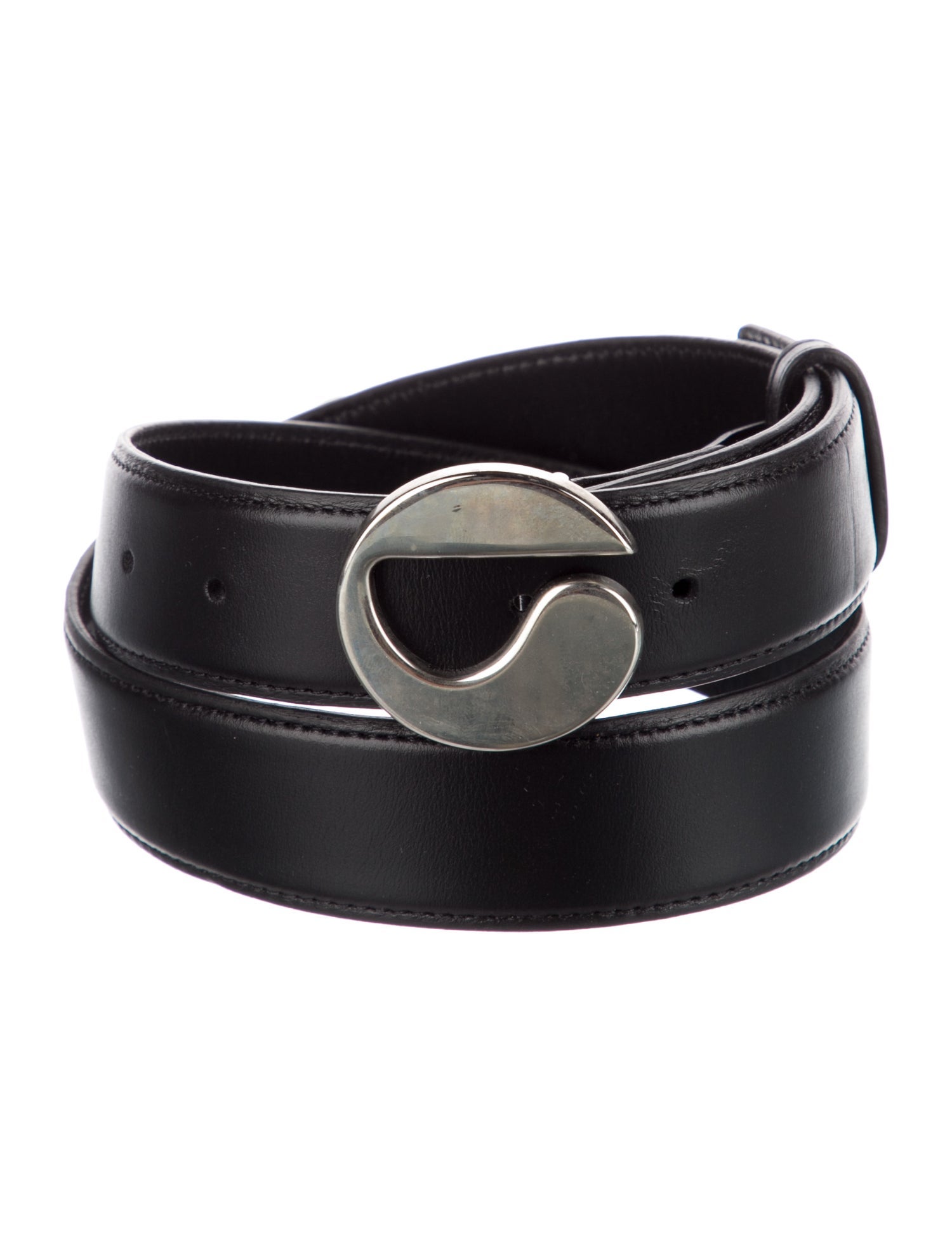 Coperni Interlocking G Logo Leather Belt