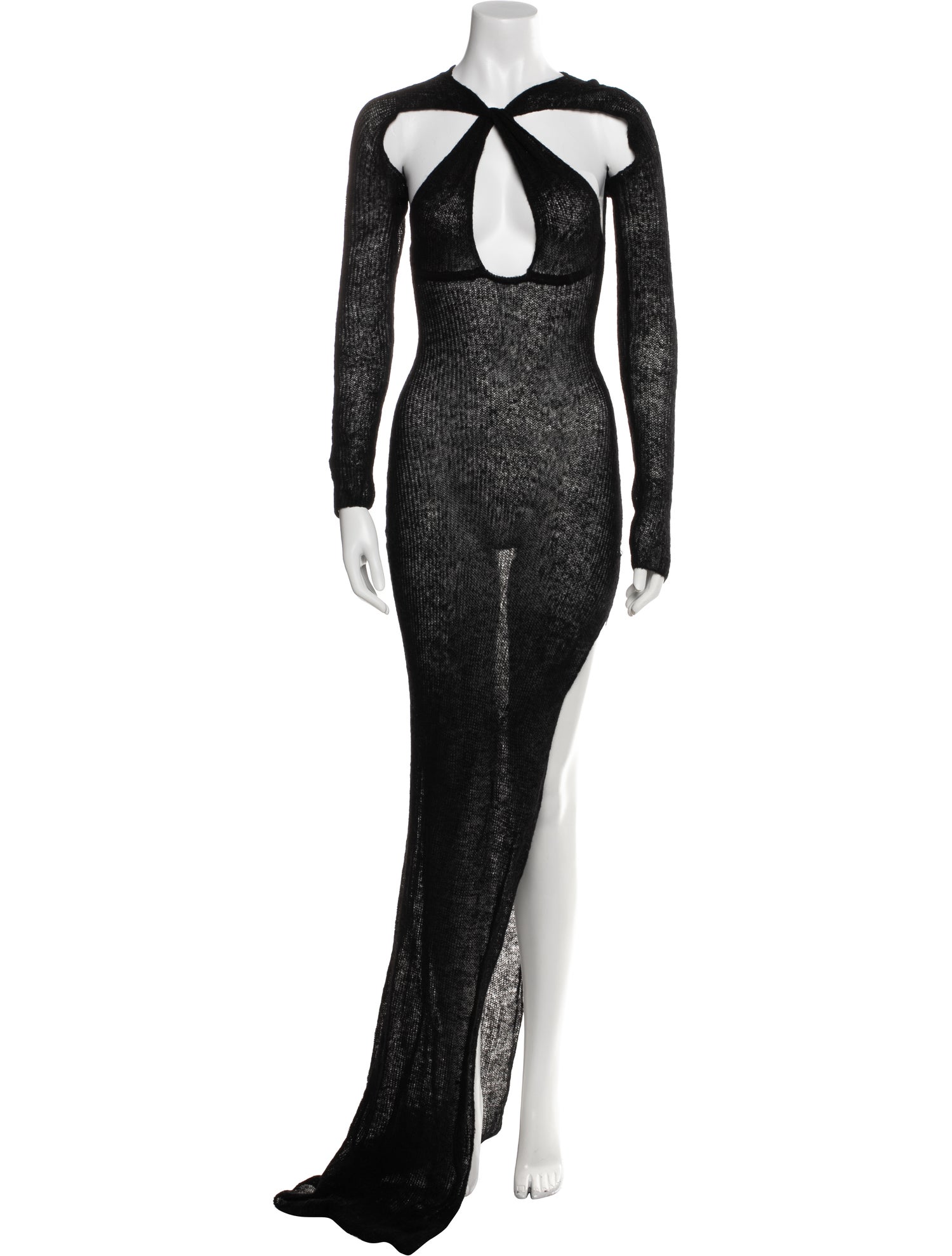 Coperni V-Neck Long Dress