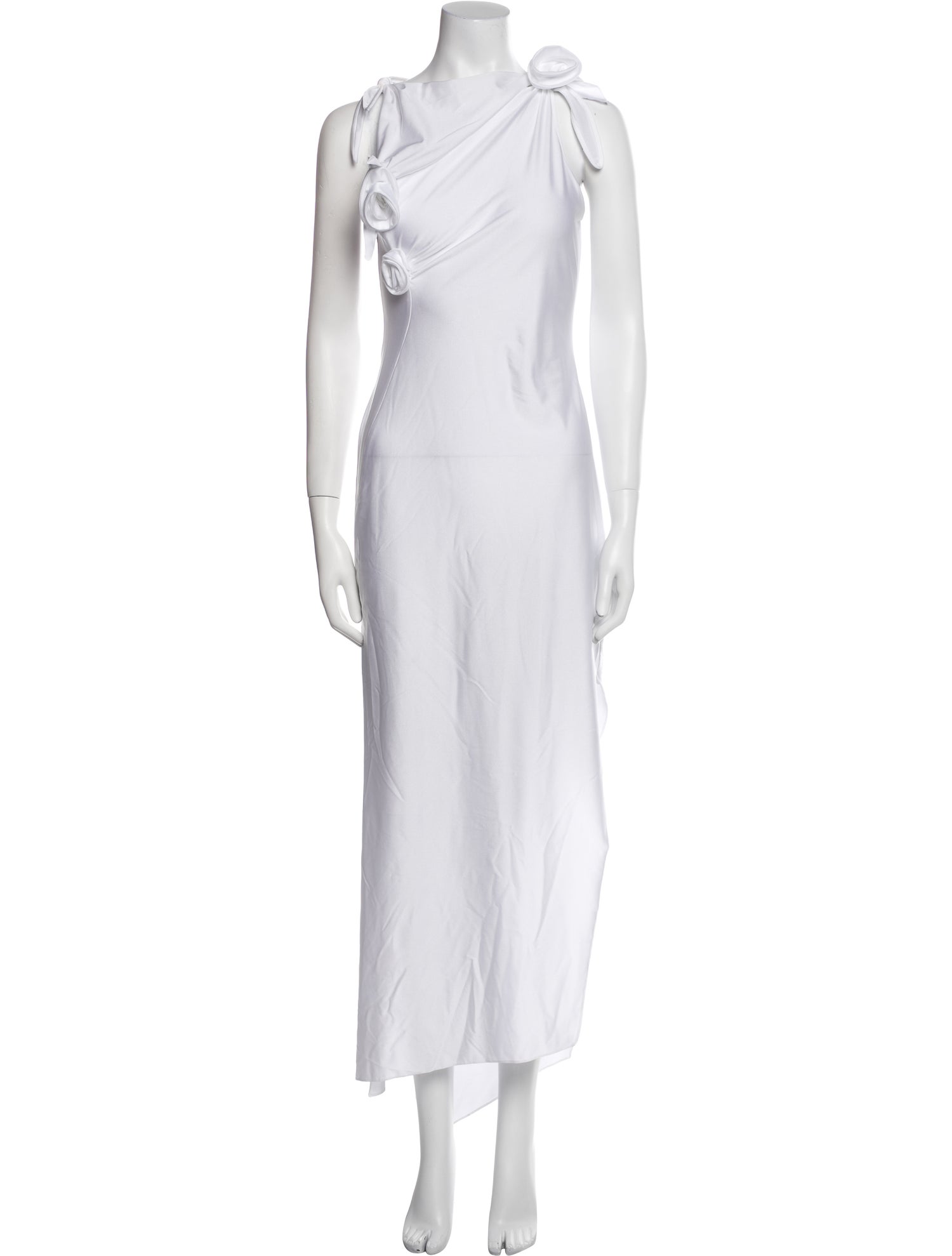 Coperni One-Shoulder Long Dress