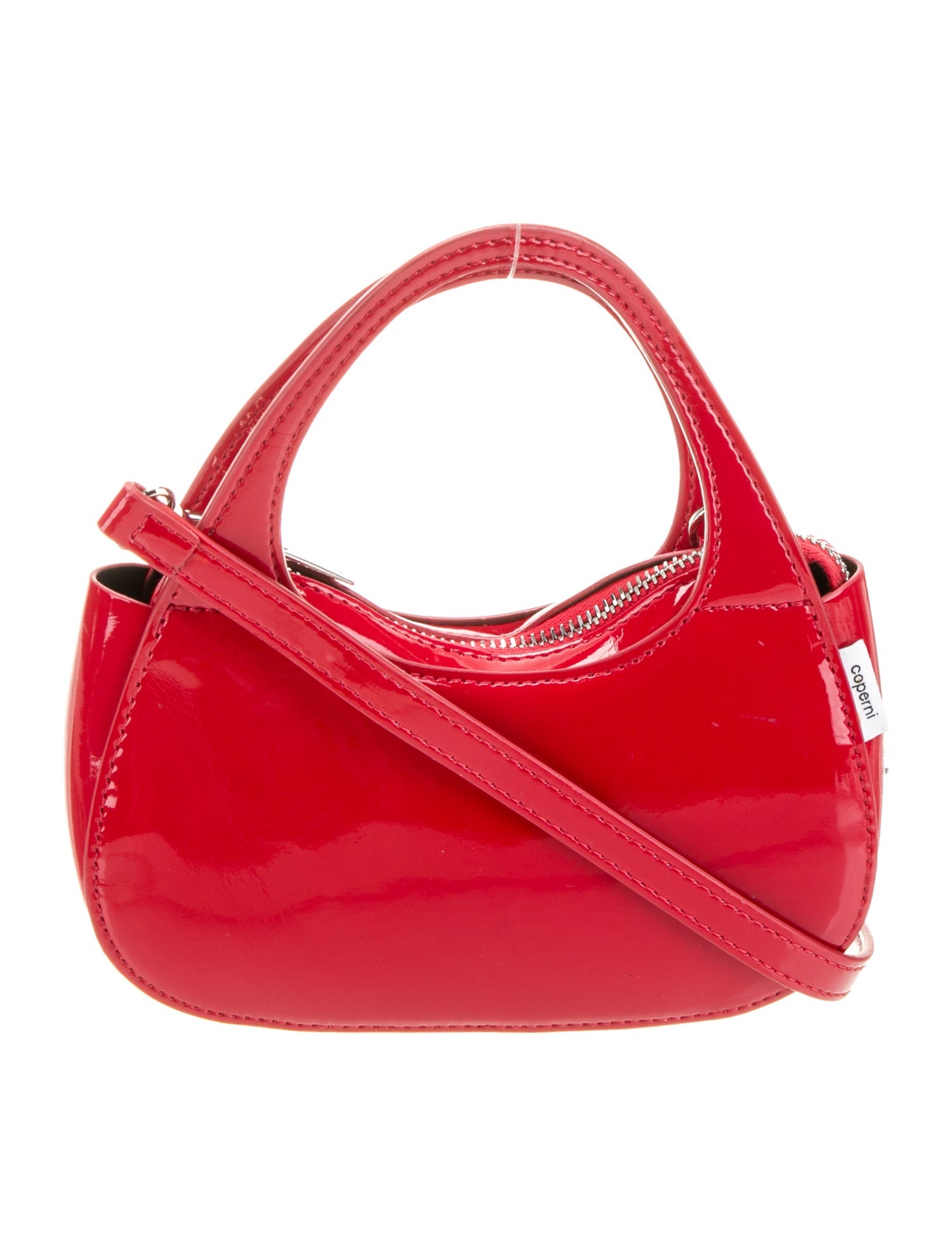 Coperni Vegetarian Patent Leather Baguette Swipe Micro