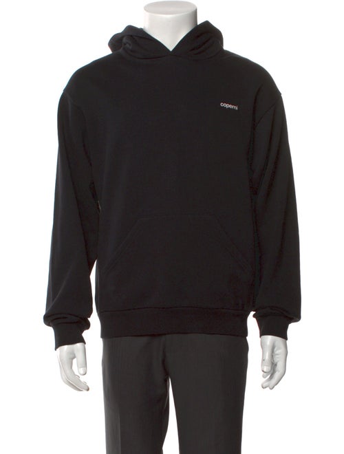 Coperni Graphic Print Crew Neck Hoodie