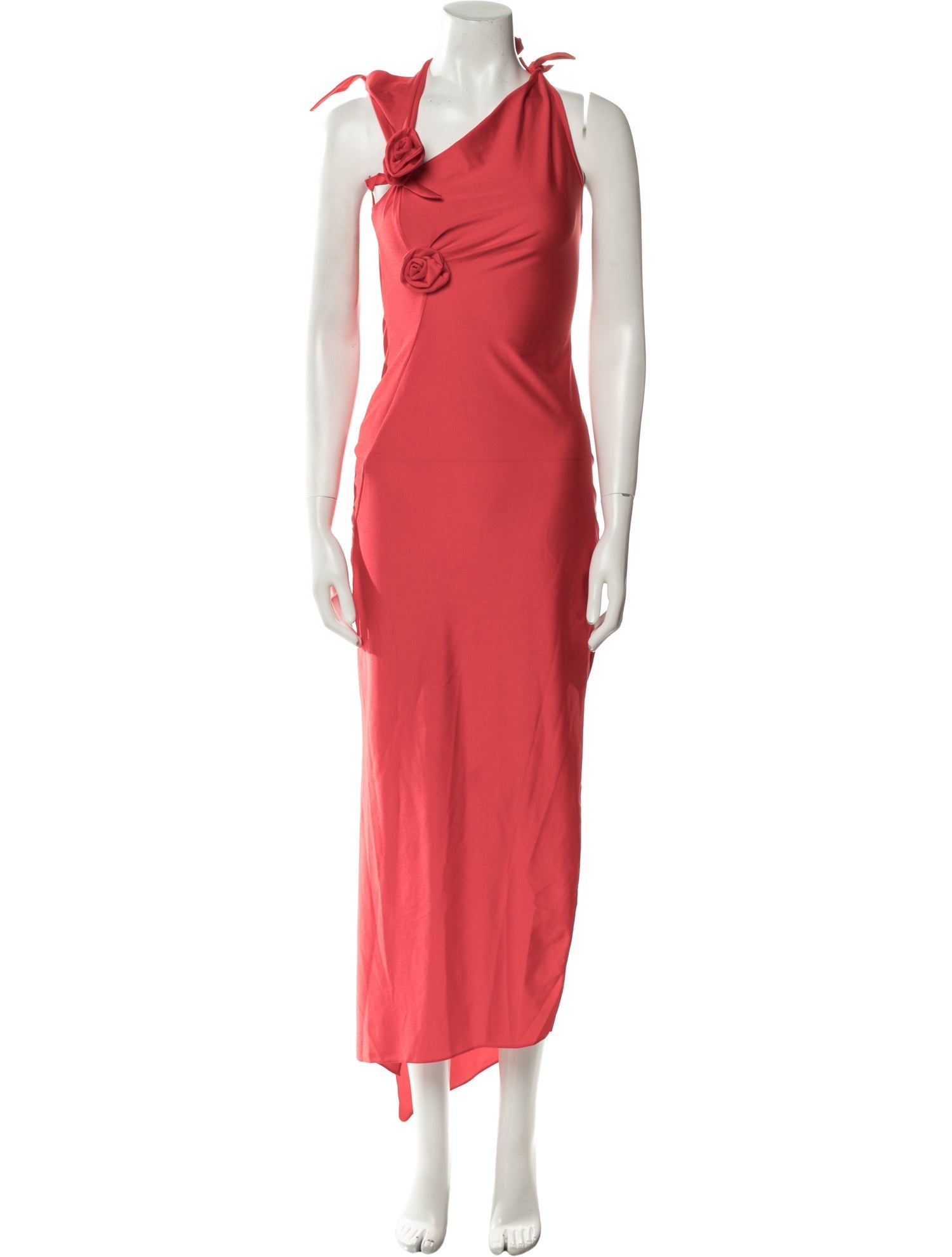 Coperni One-Shoulder Long Dress