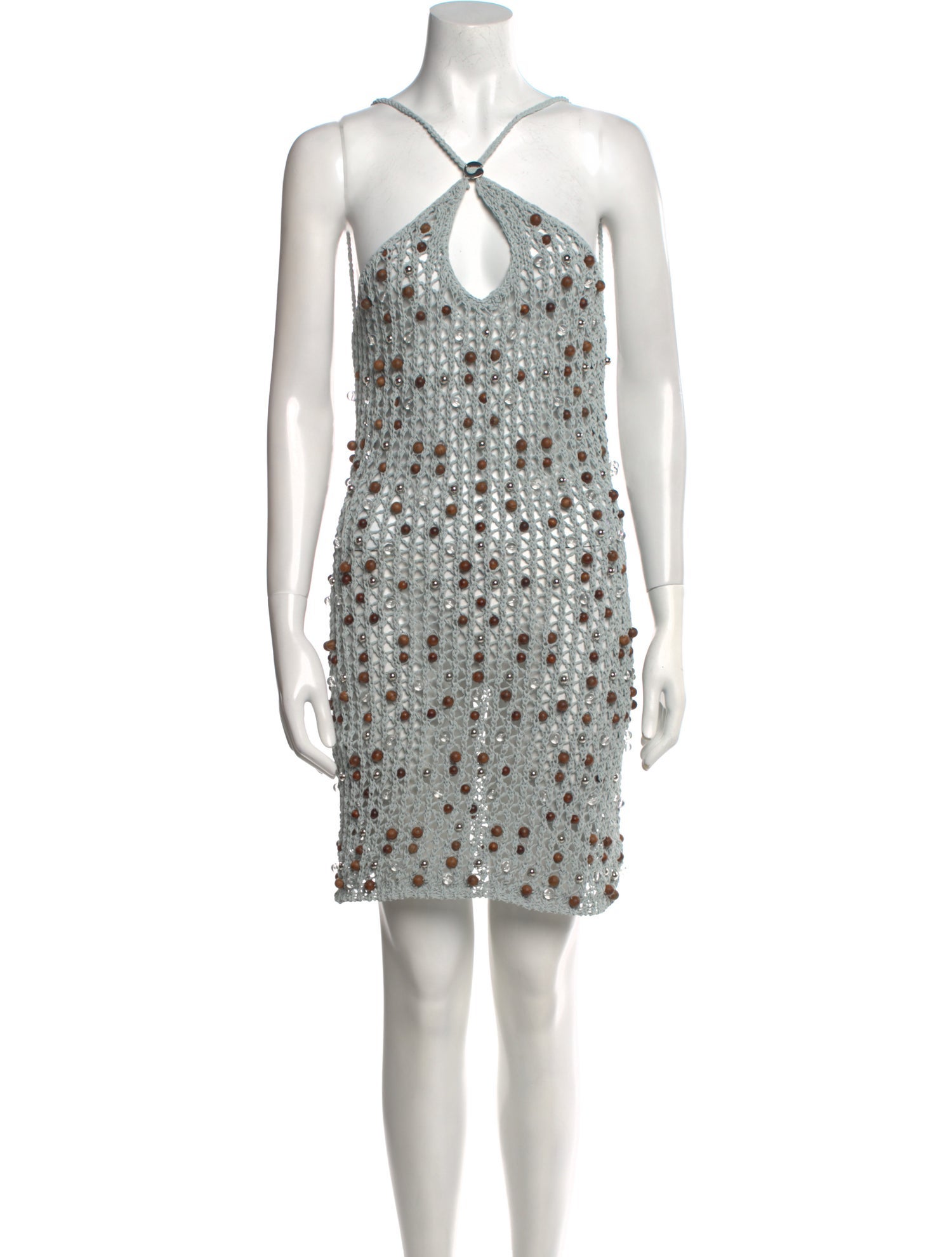 Coperni Patterned Long Dress