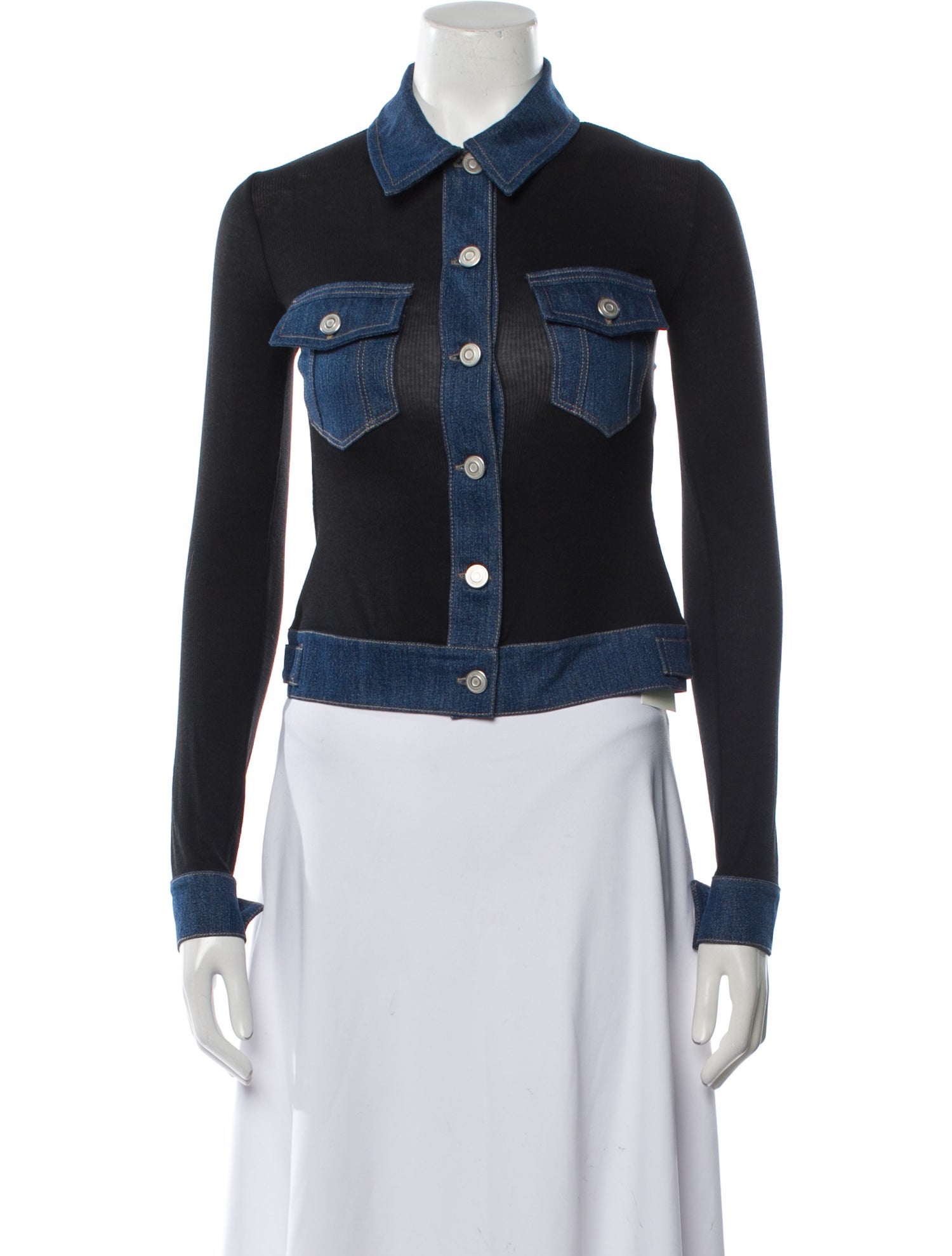 Coperni Colorblock Pattern Jacket