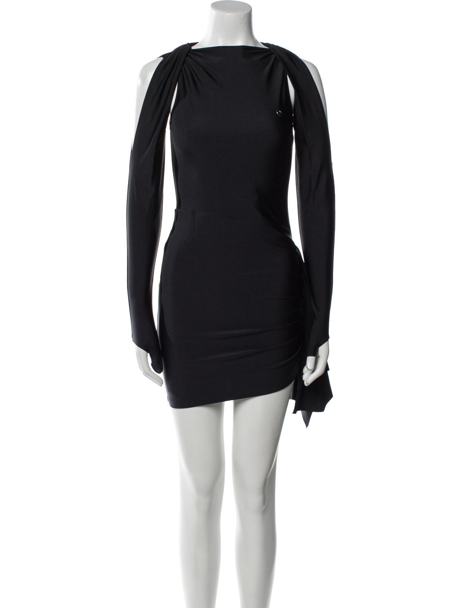 Coperni Bateau Neckline Mini Dress