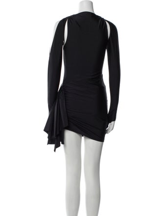 Coperni Bateau Neckline Mini Dress