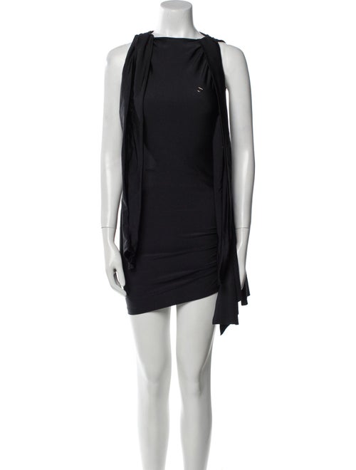 Coperni Bateau Neckline Mini Dress