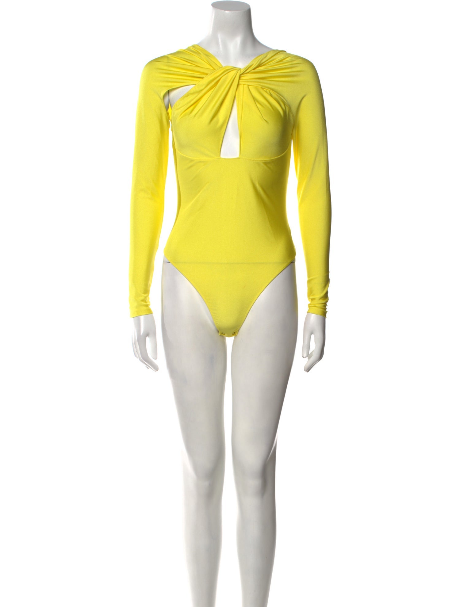 Coperni Nylon V-Neck Bodysuit