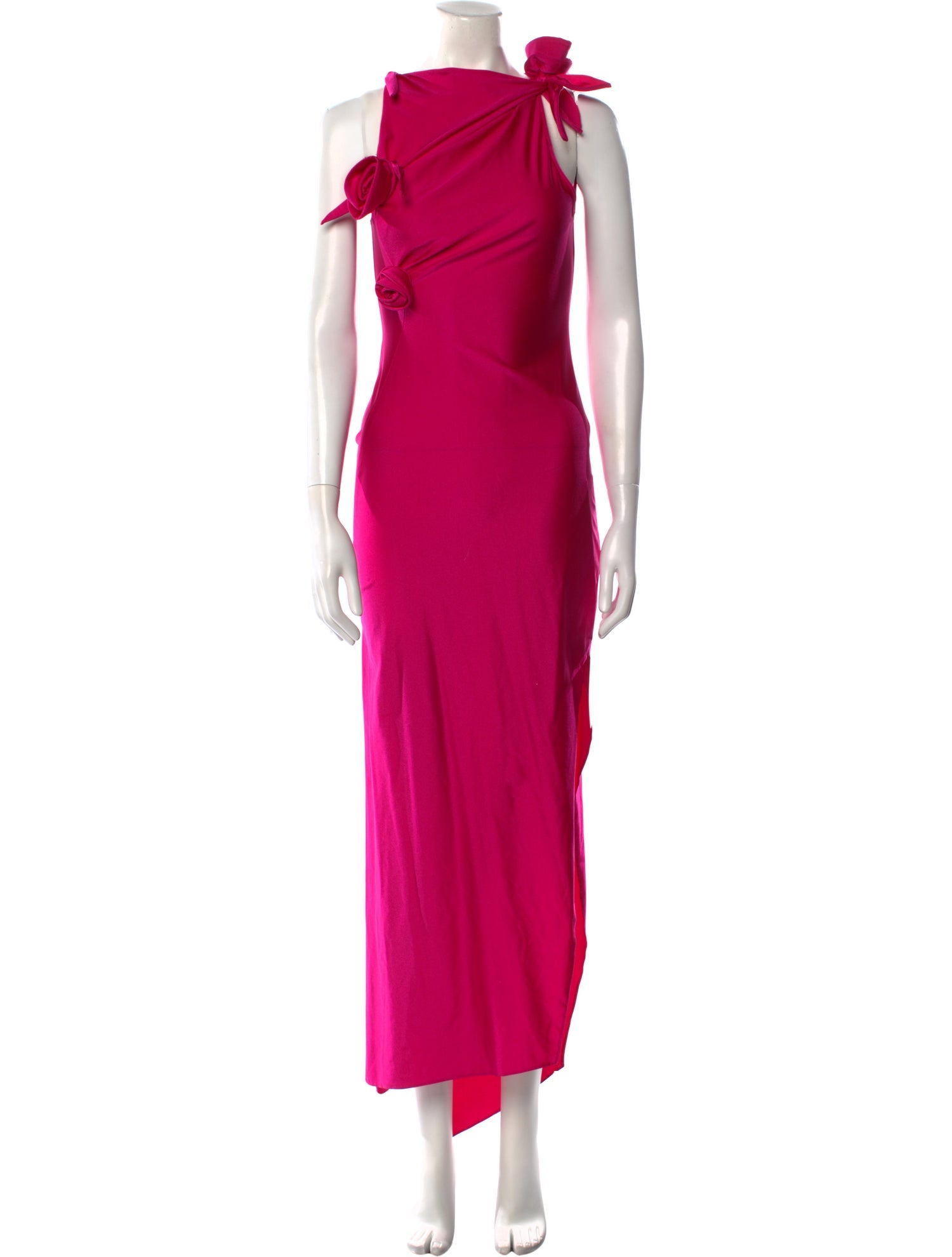 Coperni One-Shoulder Long Dress