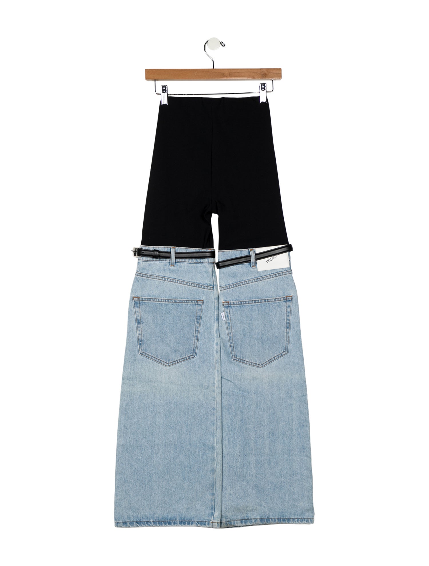 Coperni High-Rise Wide Leg Jeans