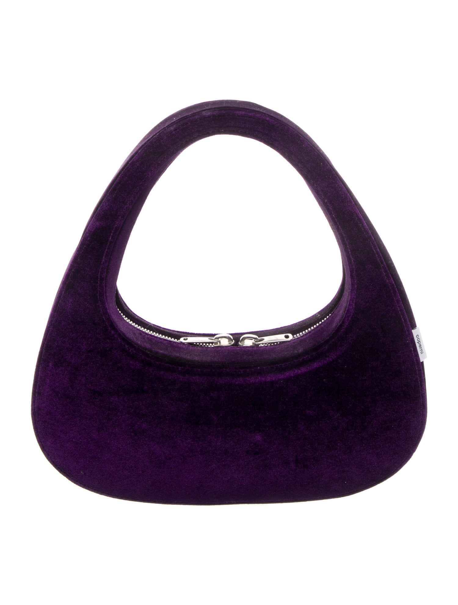 Coperni Velvet Top Handle Bag