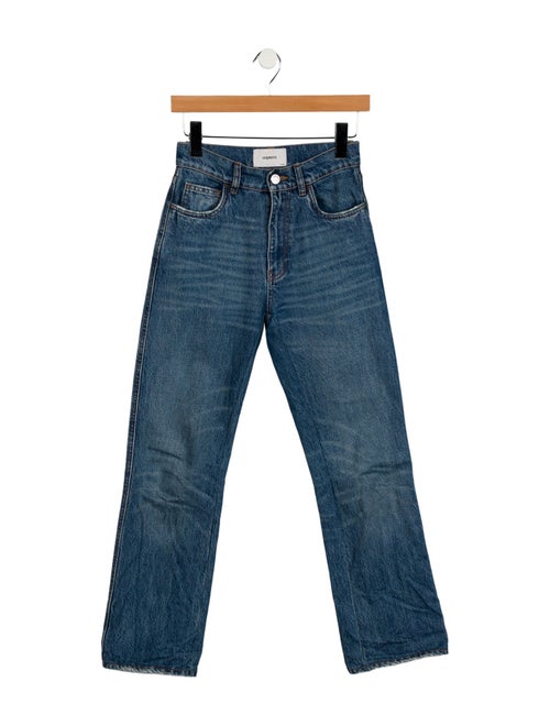 Coperni Mid-Rise Straight Leg Jeans