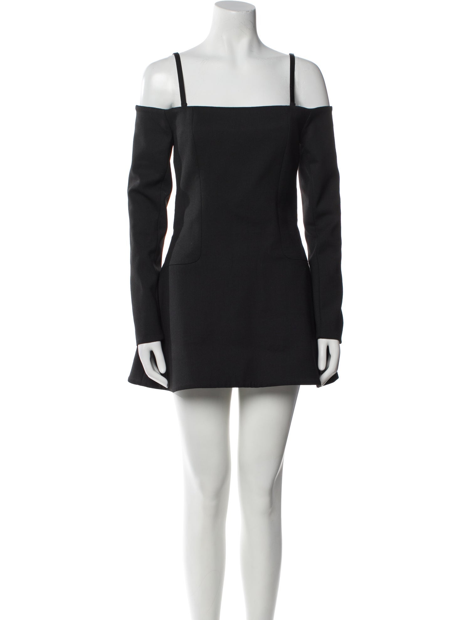 Coperni Square Neckline Mini Dress