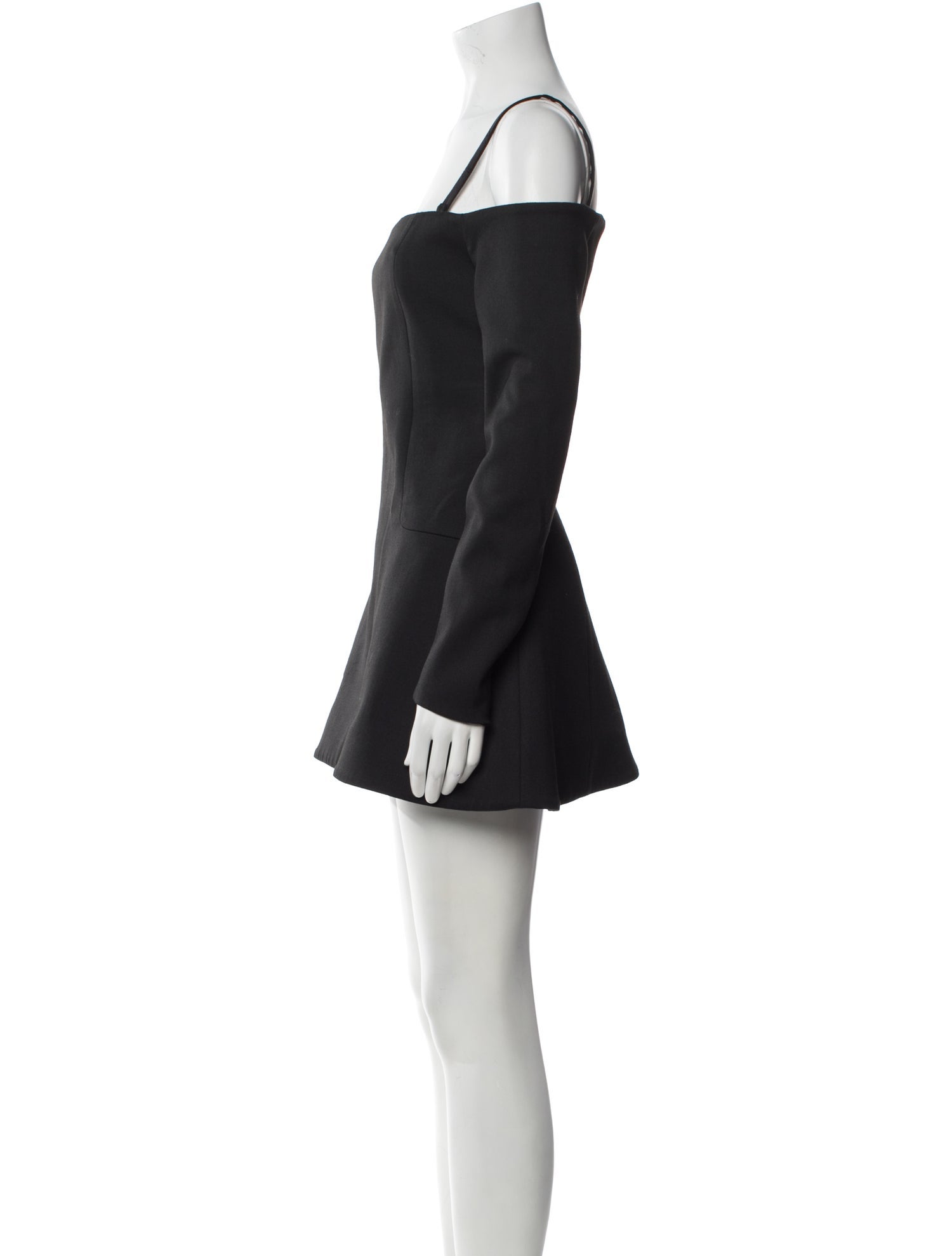 Coperni Square Neckline Mini Dress