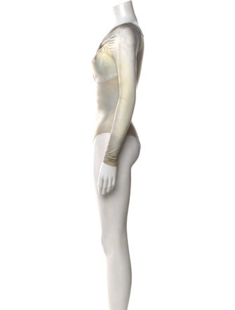 Coperni 2023 V-Neck Bodysuit