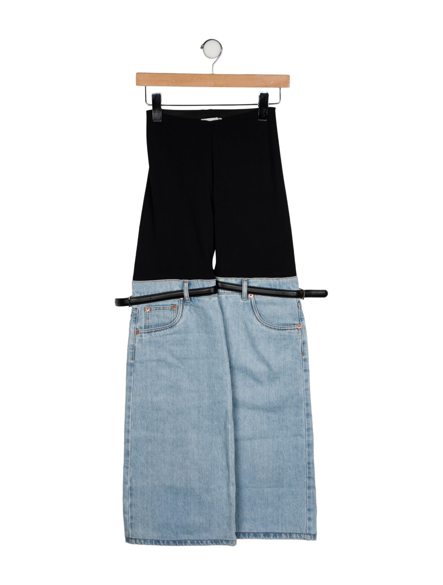 Coperni High-Rise Wide Leg Jeans