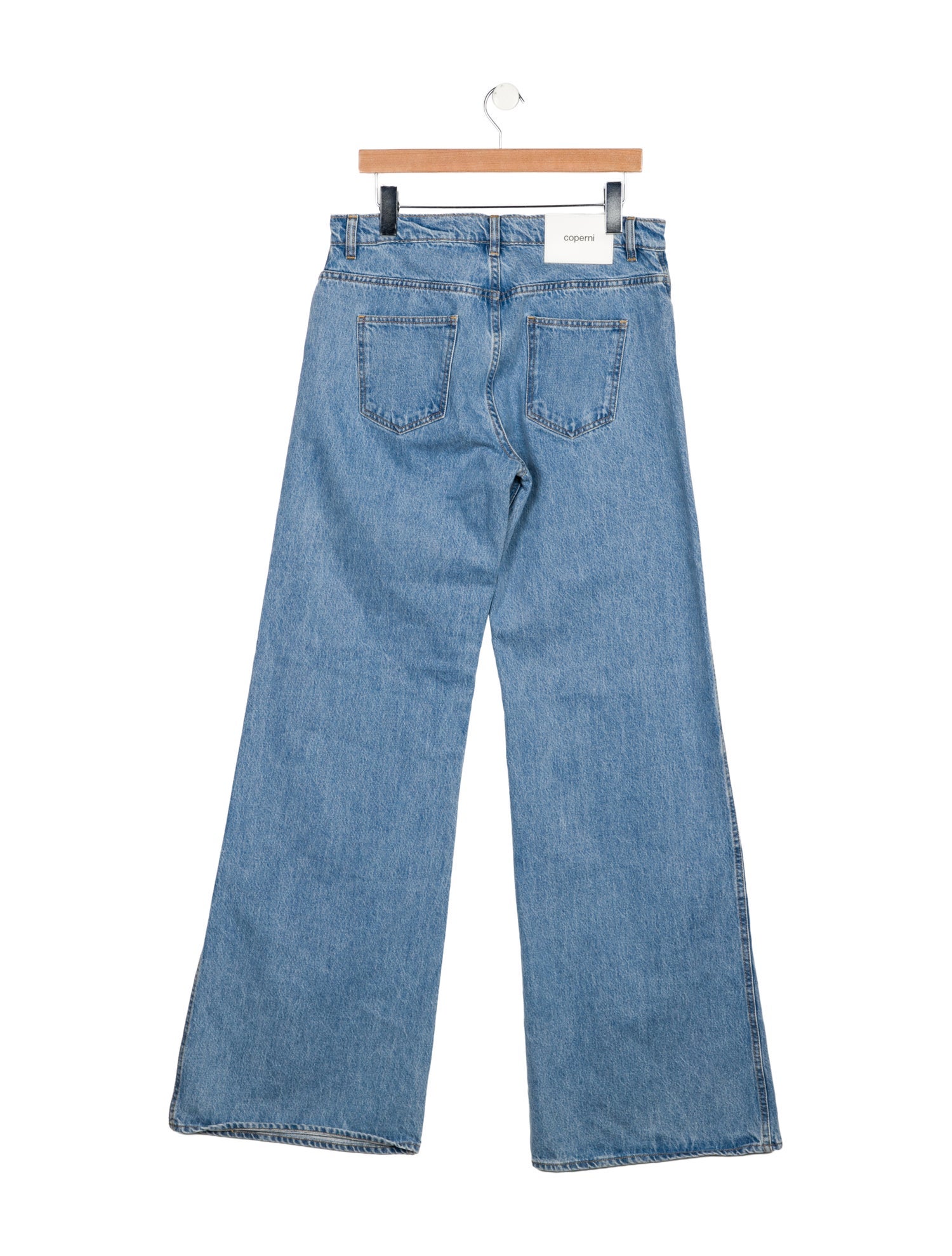 Coperni High-Rise Wide Leg Jeans