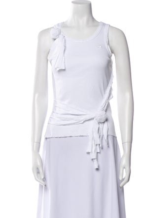 Coperni Scoop Neck Sleeveless Top