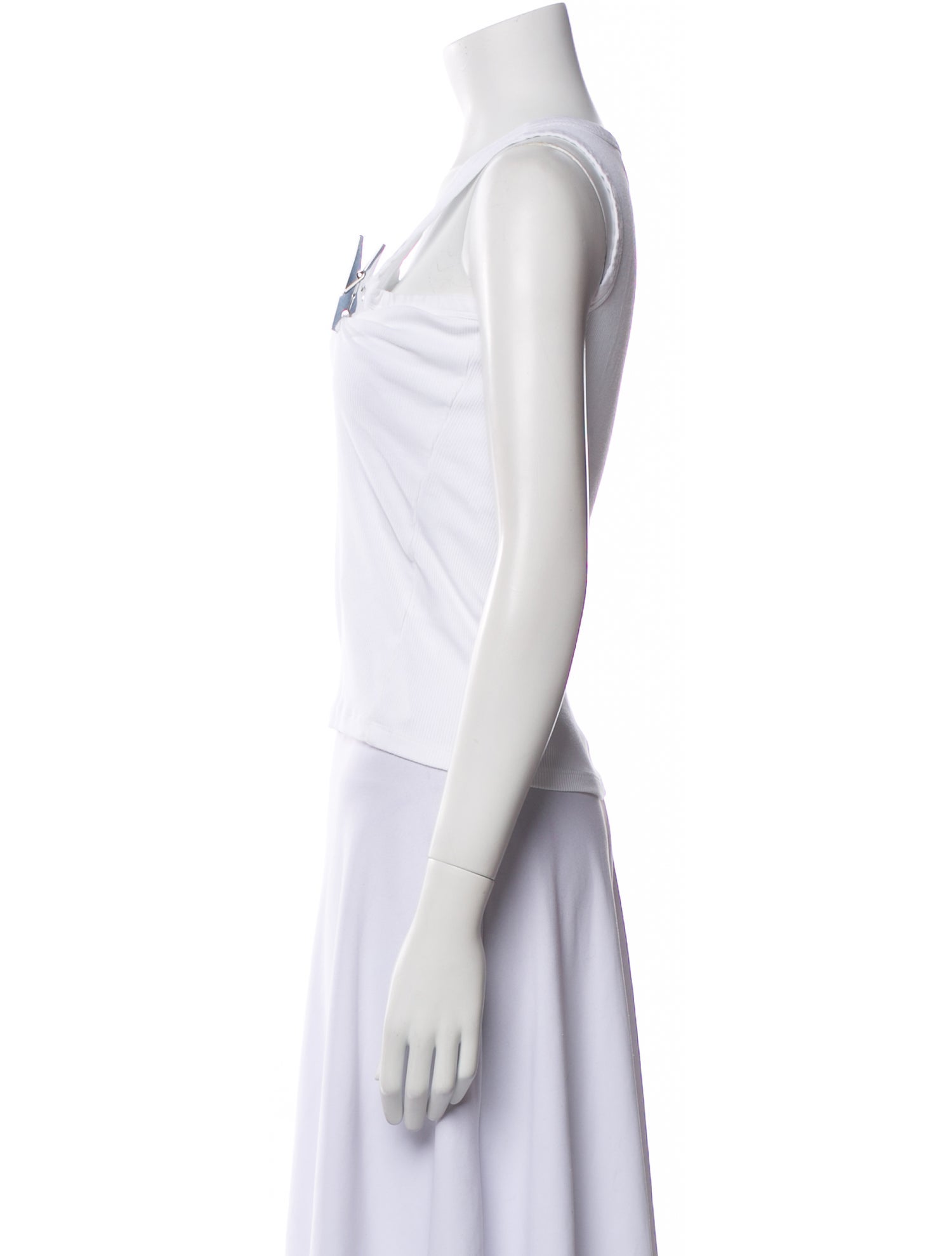 Coperni Scoop Neck Sleeveless Top