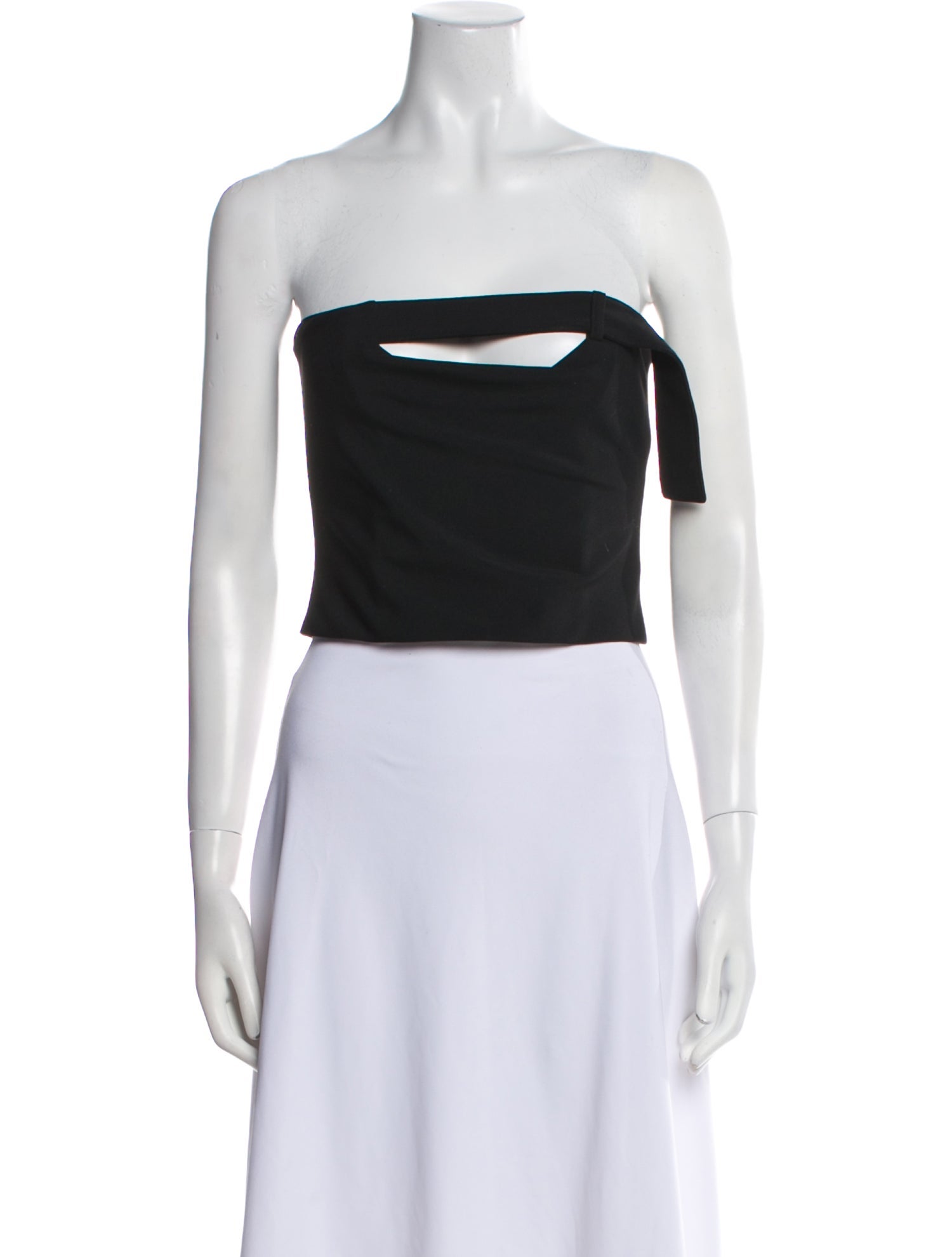 Coperni Strapless Crop Top