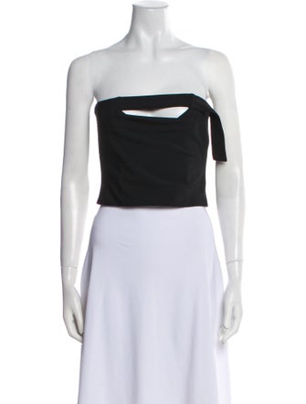 Coperni Strapless Crop Top