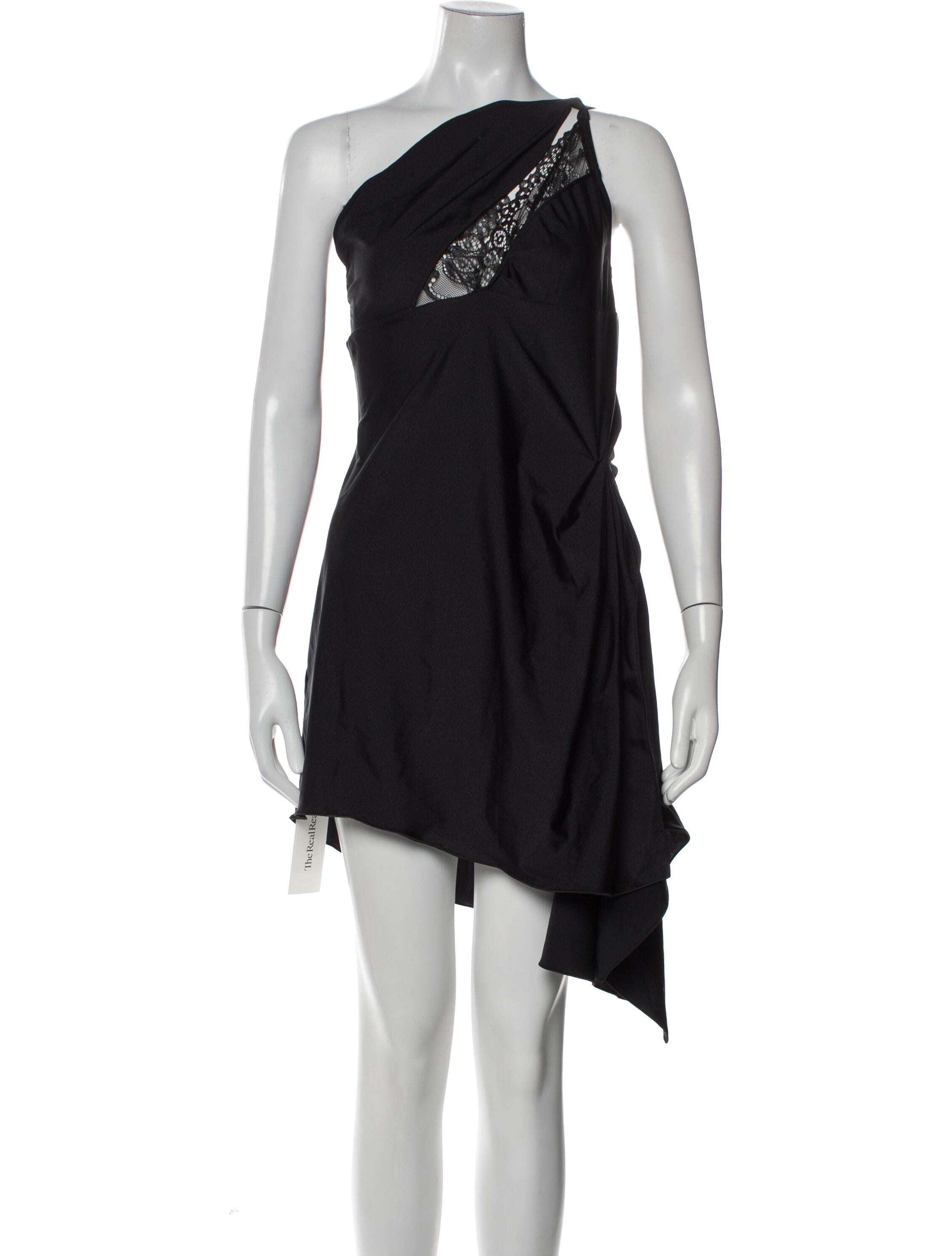 Coperni One-Shoulder Mini Dress