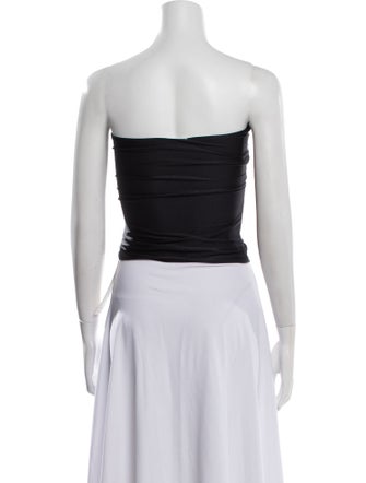 Coperni Strapless Crop Top