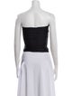 Coperni Strapless Crop Top