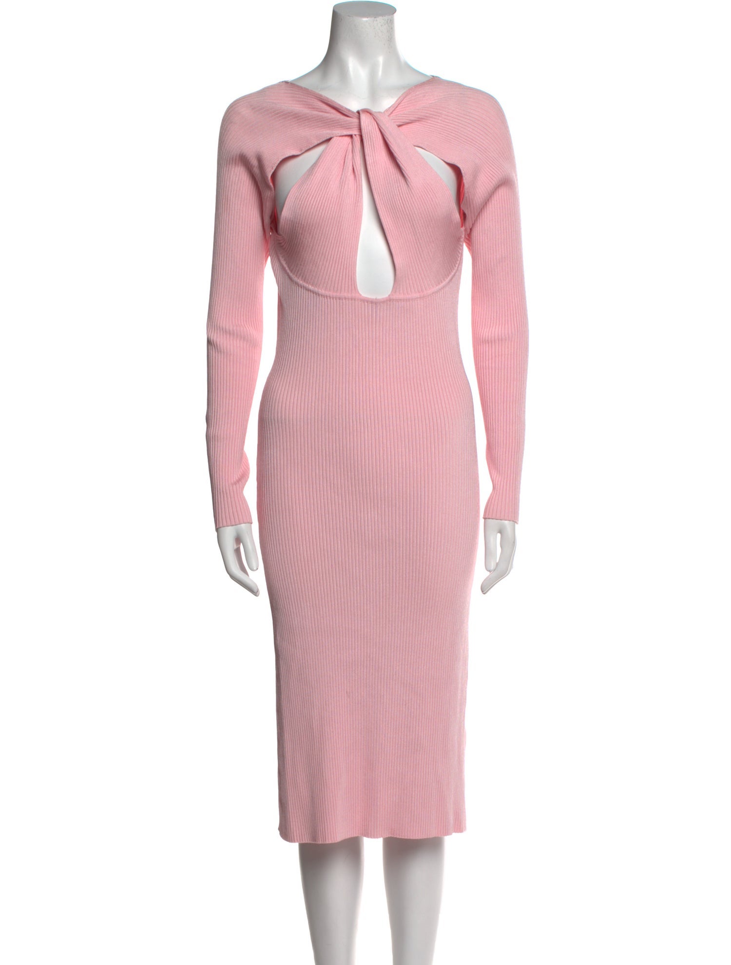 Coperni V-Neck Midi Length Dress