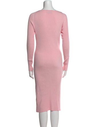 Coperni V-Neck Midi Length Dress