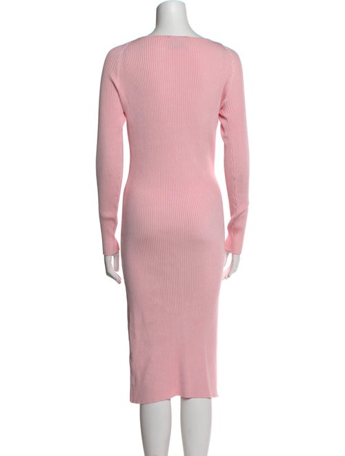 Coperni V-Neck Midi Length Dress