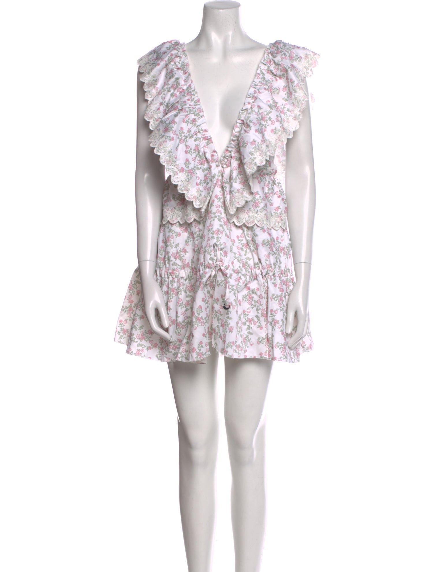 Coperni Floral Print Mini Dress w/ Tags