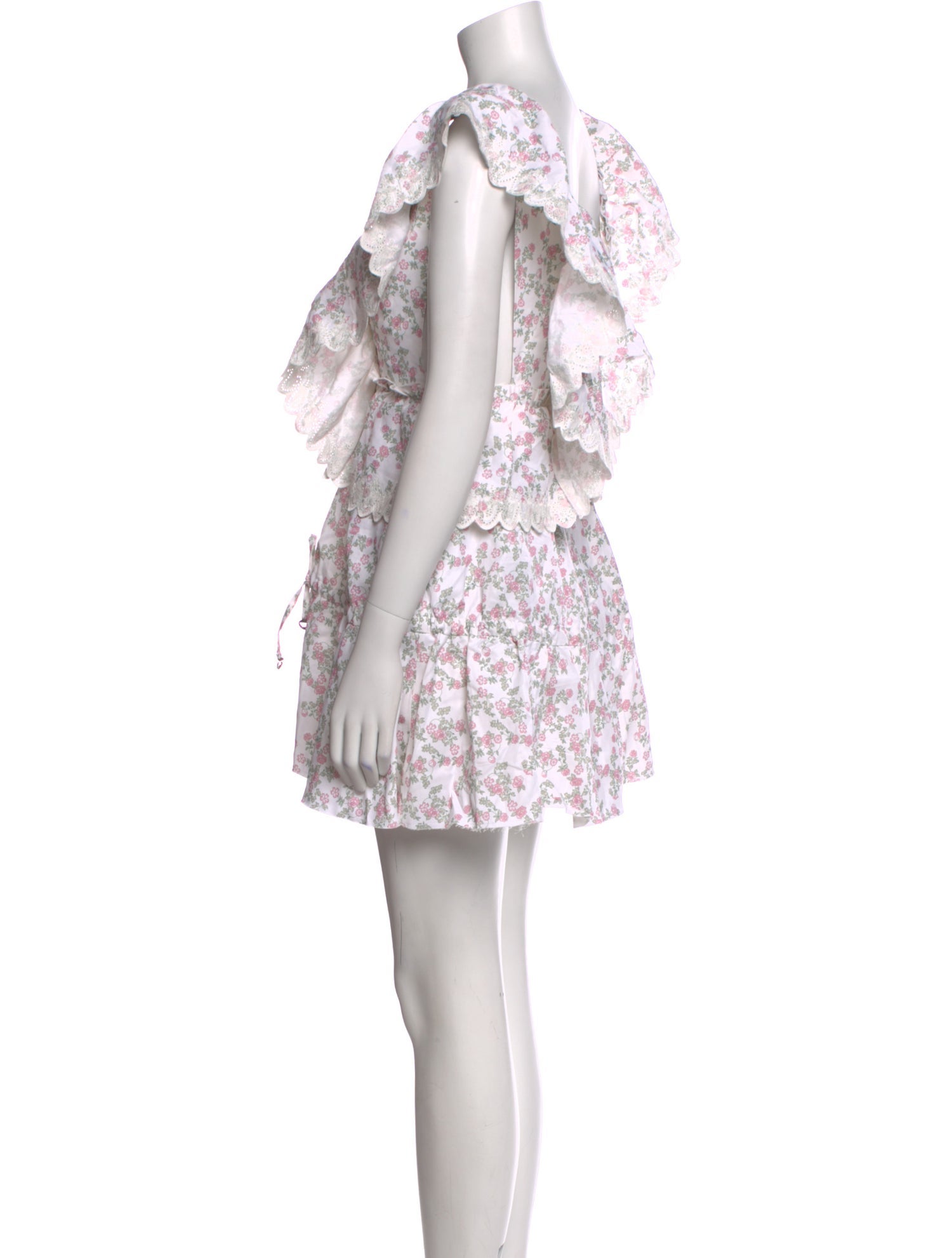 Coperni Floral Print Mini Dress w/ Tags