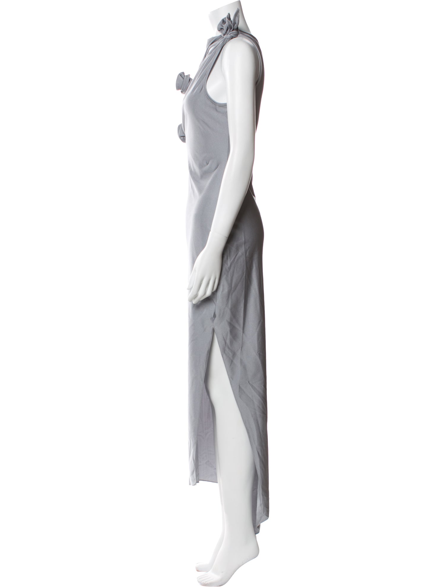 Coperni Cowl Neck Long Dress