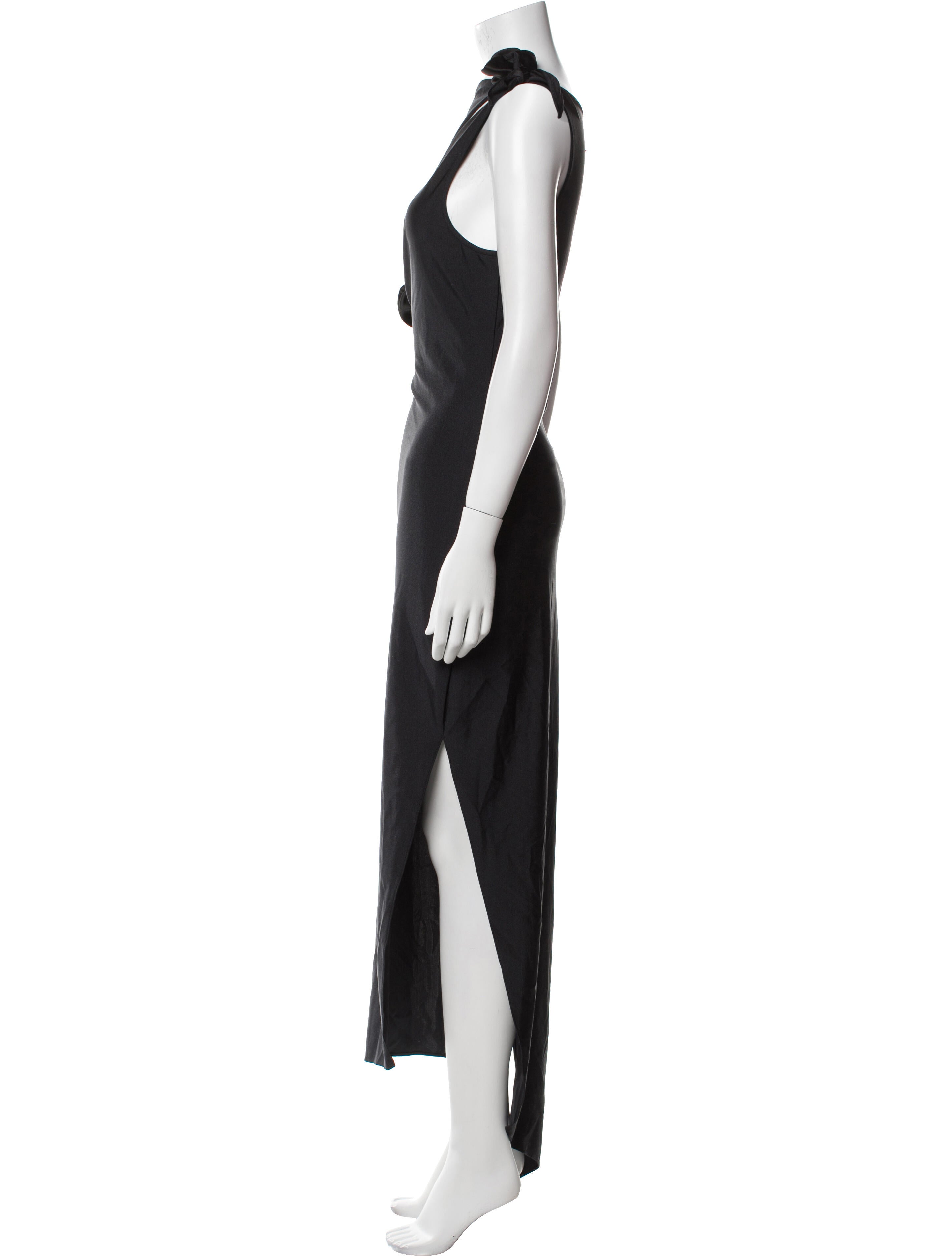 Coperni One-Shoulder Long Dress