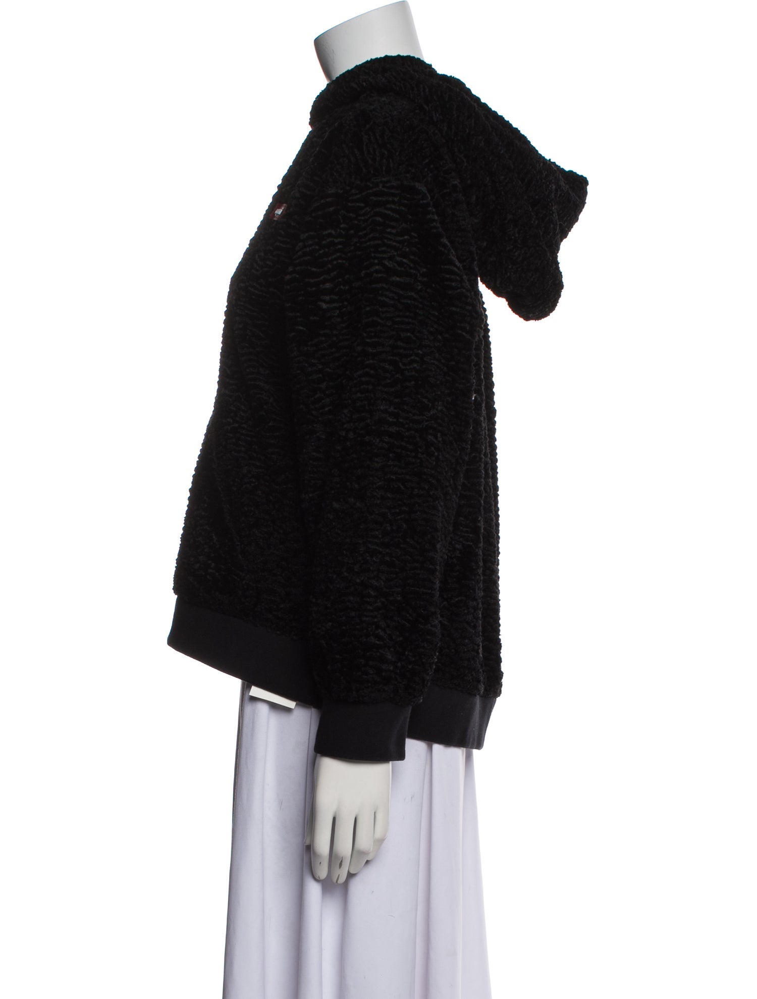 Coperni Mock Neck Long Sleeve Sweatshirt