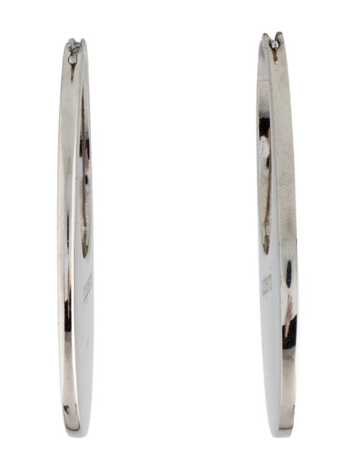 Coperni Large Swipe Hoop Earrings