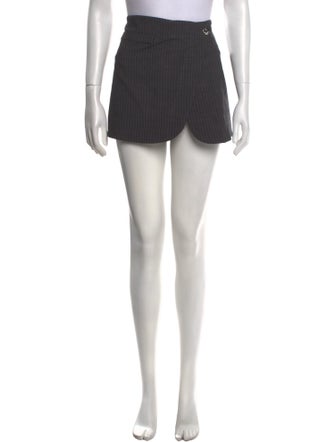 Coperni Virgin Wool Mini Skirt
