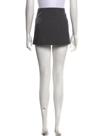 Coperni Virgin Wool Mini Skirt