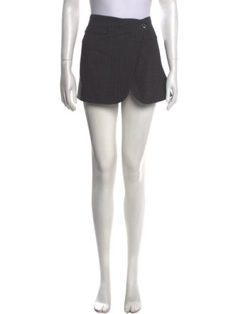Coperni Virgin Wool Mini Skirt